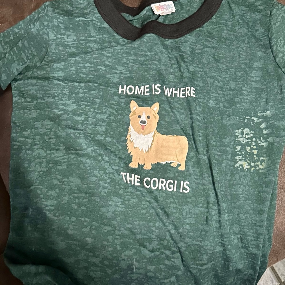 LulaRoe Corgi Shirt
